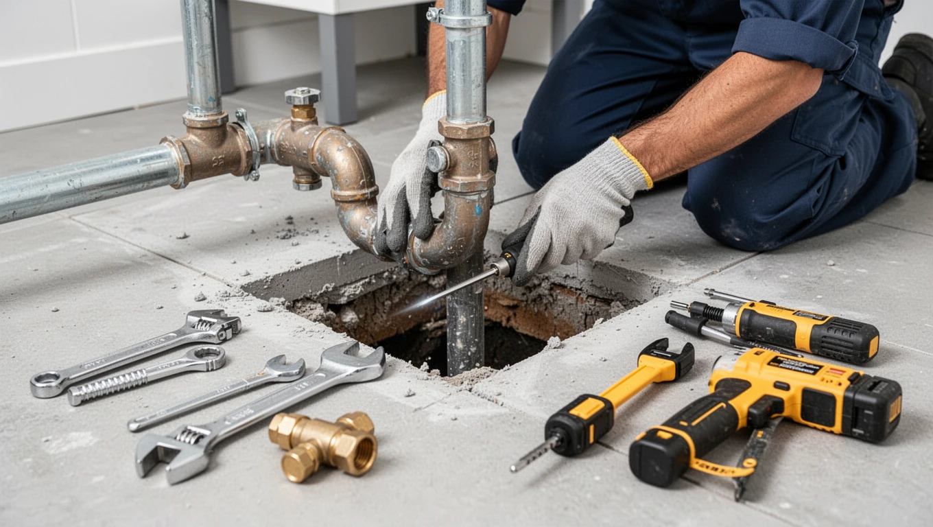 Slab Leak Repair